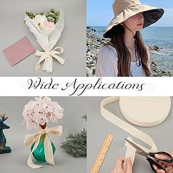 Cotton Cotton Twill Tape Ribbons&nbsp;OCOR-WH0057-30F-03