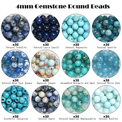 DIY Round Natural Gemstone Beads Bracelets Making Kits&nbsp;DIY-YW0011-83