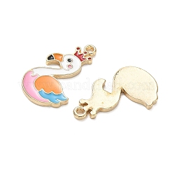 Alloy Enamel Pendants&nbsp;AL-CBAD3B4-02G