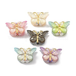 Polymer Clay Rhinestone Beads&nbsp;CLAY-NH0001-07