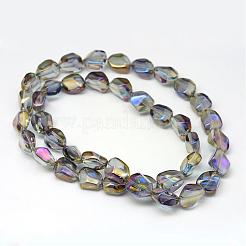 Electroplate Glass Beads Strands&nbsp;EGLA-Q066-01