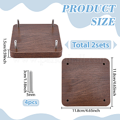 MDF Sport Ball Display Stands with Metal Support&nbsp;ODIS-WH0099-282