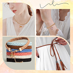 10M Braided Faux Suede Cord&nbsp;LW-SC0003-03