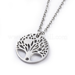 Stainless Steel Pendants Necklaces&nbsp;NJEW-JN02420