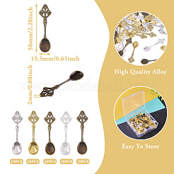 Tibetan Style Alloy Big Pendants&nbsp;TIBE-TA0001-24