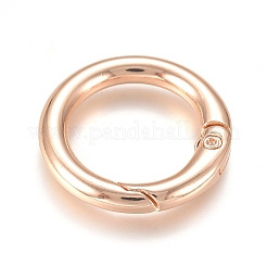 Alloy Spring Gate Ring&nbsp;LS-PALLOY-WH0066-19B