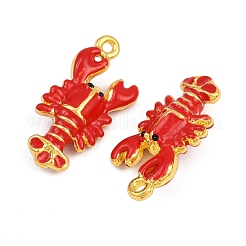 Alloy Enamel Pendants&nbsp;FIND-Z093-02G