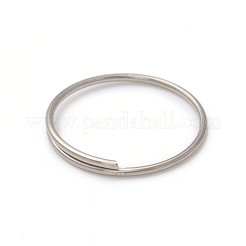 Stainless Steel Split Rings&nbsp;STAS-WH0015-04