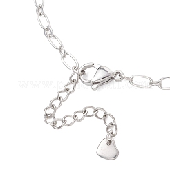 3.5MM Brass Oval Link Chain Bracelets Making&nbsp;AJEW-JB01492