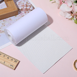 リネン補修テープ  ソファ用粘着布パッチ  ヘッドボード  椅子  ホワイト  100x0.5mm  2m / pc&nbsp;AJEW-WH20130-33B