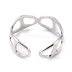 Tarnish Resistant 304 Stainless Steel Finger Rings&nbsp;RJEW-L102-24P