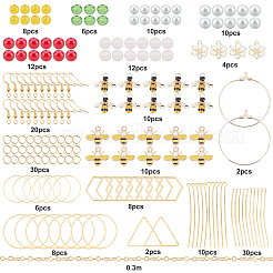DIY Bee Earring Making Kits&nbsp;DIY-SC0014-32G