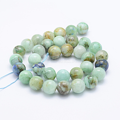 Natural Chrysocolla Beads Strands&nbsp;G-J373-02-12mm