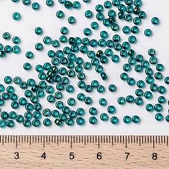 MIYUKIラウンドロカイユビーズ  日本製シードビーズ  （rr3744)  8/0  3mm  穴：1mm  約2111~2277個/50g&nbsp;SEED-X0055-RR3744