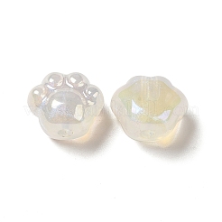 UV Plating Rainbow Iridescent Acrylic Beads&nbsp;PACR-M002-08