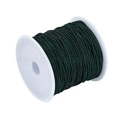 弾性コード  濃い緑  1mm  約22.96ヤード（21m）/ロール&nbsp;LS-RB1.0mm-17