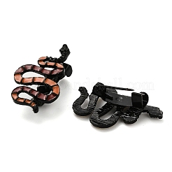 12Pcs 6 Colors Snake Enamel Pins&nbsp;JEWB-A033-18EB