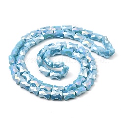 AB Color Plate Glass Beads Strands&nbsp;EGLA-P051-06A-B07