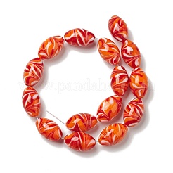 Handmade Lampwork Beads Strand&nbsp;LAMP-C008-10