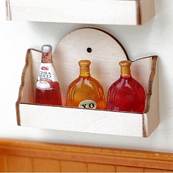 Wood Wall Shelf Miniature Ornaments&nbsp;PW-WGAF2CC-01