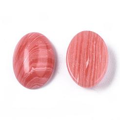 Synthetic Rhodochrosite Cabochons&nbsp;G-R415-14x10-15