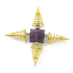 Golden Brass Spritual Energy Generator&nbsp;DJEW-P003-01G-04