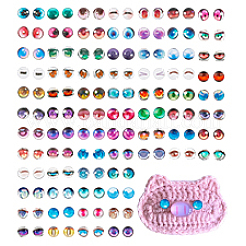 3Sets 3 Colors Glass Doll Craft Eyeballs&nbsp;DOLL-PH0001-64