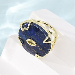 Natural Lapis Lazuli Cuff Rings&nbsp;GG-CBA5FCC-02G-10