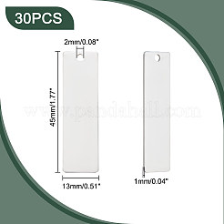 30Pcs 201 Stainless Steel Pendants&nbsp;STAS-UN0054-25