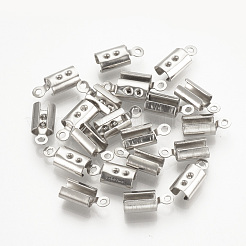 Tarnish Resistant 304 Stainless Steel Folding Crimp Ends&nbsp;STAS-T015-43