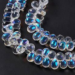 Electroplate Glass Beads Strands&nbsp;X-EGLA-L031-AB01