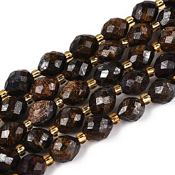 Natural Bronzite Beads Strands&nbsp;G-N342-35-8x6-06