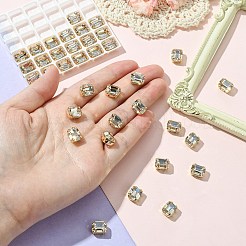 プレシオサ® マキシマ クリスタル 縫い付けカップ  マルチ連リンク  チェコクリスタル  真鍮製爪付き台座付き  719 37 408 八角形  ゴールドカラー  00030 235 ハニー  10x8mm&nbsp;Y-PRC-SC10-00030-235-G