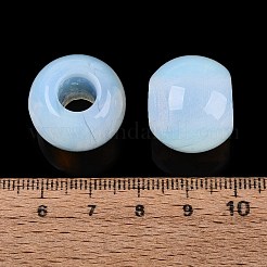 オパールビーズ  滑らかなロンデル  大穴ビーズ  20~20.5x17~18mm  穴：7.5~8.5mm&nbsp;G-Q608-05T