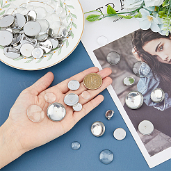DIY Blank Dome Brooch Making Kit&nbsp;DIY-DC0002-01