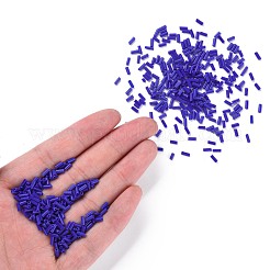 Opaque Colours Glass Bugle Beads&nbsp;SEED-N005-001-B02