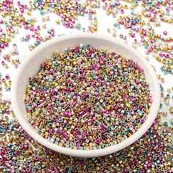 Electroplate Glass Seed Beads&nbsp;SEED-S042-01B-13