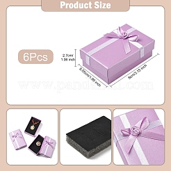 6Pcs Cardboard Paper Jewelry Set Boxes&nbsp;AJEW-YW0001-35A