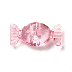 透明なアクリルビーズ  キャンディ  ミックスカラー  13x28x10mm  穴：3mm  約360個/500g&nbsp;TACR-P003-04