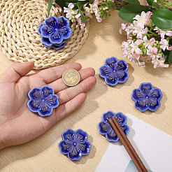 Porcelain Chopstick Stand&nbsp;AJEW-WH0031-86D