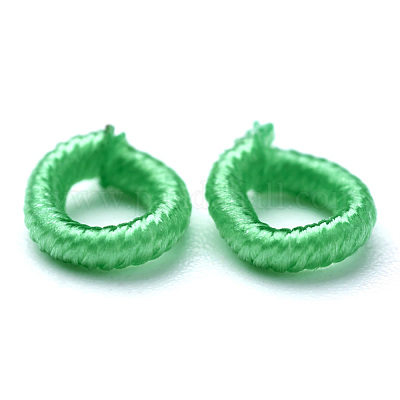 Polyester Weave Beads&nbsp;WOVE-N003-67-1
