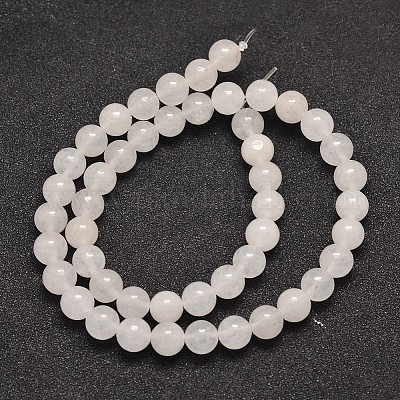 Natural Malaysia Jade Bead Strands&nbsp;G-A146-8mm-A29-1
