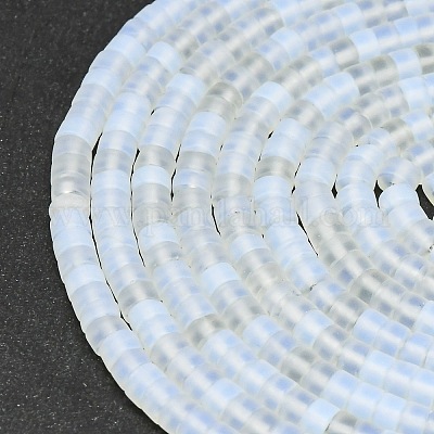 Synthetic Opalite Beads Strands&nbsp;G-P575-B16-4x2mm-1