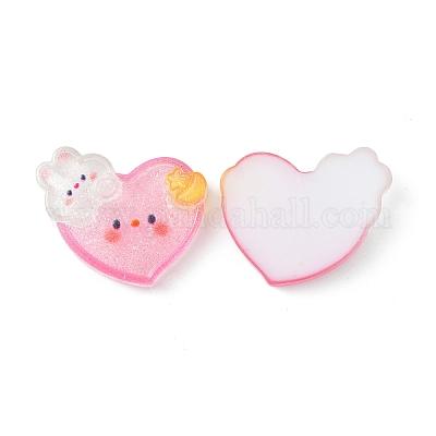 Translucent Resin Cabochons&nbsp;X-CRES-O006-12-1