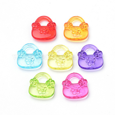 Transparent Acrylic Pendants&nbsp;X-TACR-S144-59-1