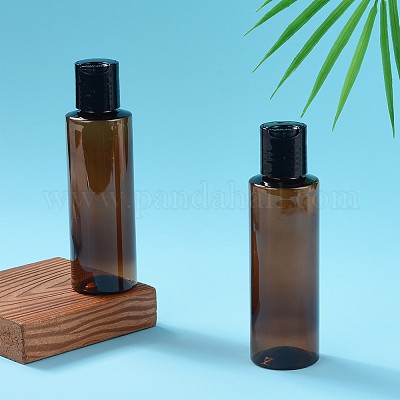120ml Transparent PET Plastic Disc Top Cap Bottles&nbsp;MRMJ-WH0009-03A-120ml-1