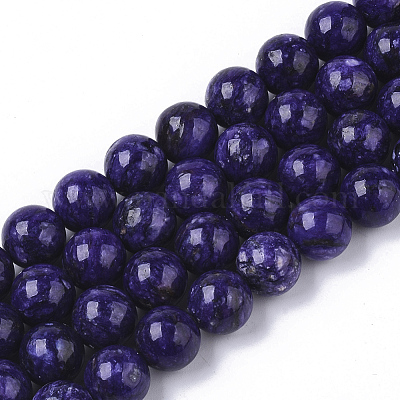Natural Charoite Beads Strands&nbsp;G-S150-57-10mm-1