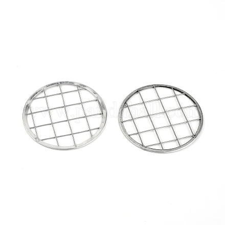 Tinplate Lid Insert with Square Grids&nbsp;FIND-WH0077-54-1