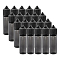 Plastic Squeeze Bottles, Black, 30x114.5mm, Capacity: 50ml