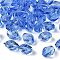 K9 Glass, Imitation Austrian Crystal Beads, Grade AAA, Faceted, Bicone, Light Sky Blue, 10x13mm, Hole: 0.9~1mm